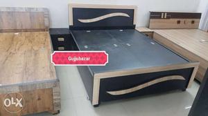 Black queen size bed brand new and best quality