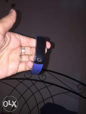 Blue And Black Activity Tracker