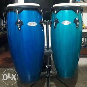 Blue Conga Drums