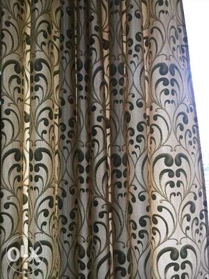 CURTAINS, Standard size, Approx. 8 ft. Long of