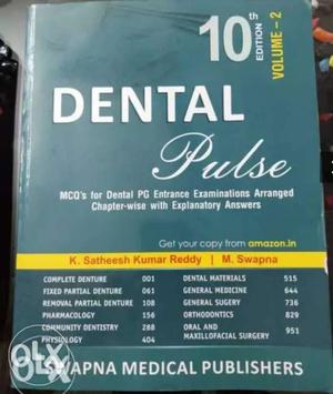 Dental Pulse 10th edition, unused without any