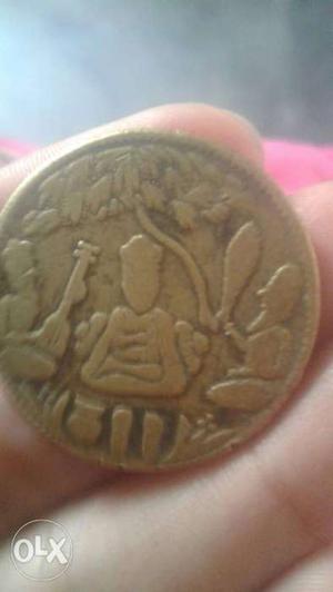 Guru Nanak dev g old coin 