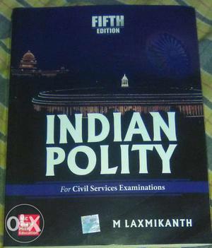 Indian Polity By Fifth Edition By M. Laxmikanth Book