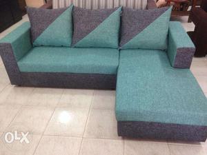 L.shape sofa with shelf Available in lowest price !!!