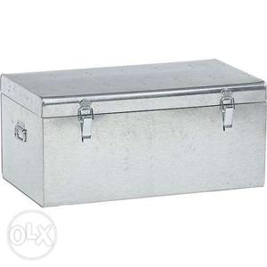 Metal storage boxes - two