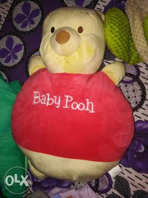 New soft toy (baby Pooh)