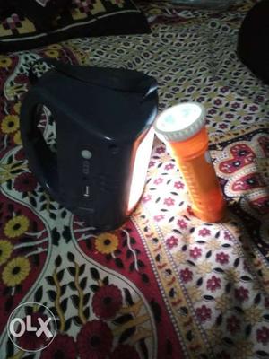 Orange Handle Flashlight
