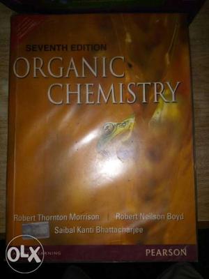 Organic chemistry Morrison and boyd