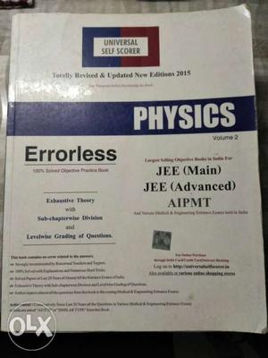 Physics Errorless JEE Main JEE Advanced AIPMT Book