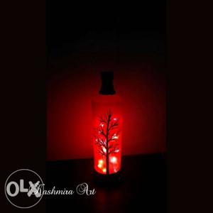 Red And Black Light Fixture
