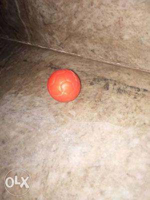 Round Orange Soccer Ball Toy