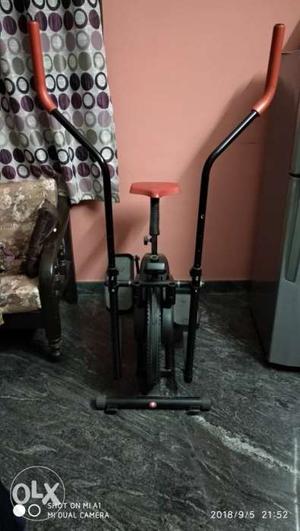 Stayfit Black And Gray Elliptical Trainer