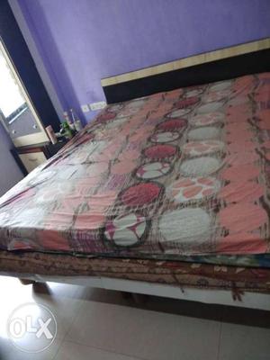 Very good and strong double bed