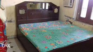 Very good condition woden bed only 4 years old