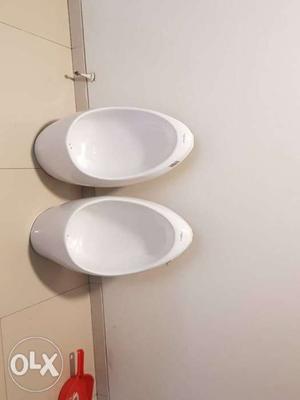 White Ceramic Urinal