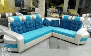 Wonderful looking new sofa L shape.