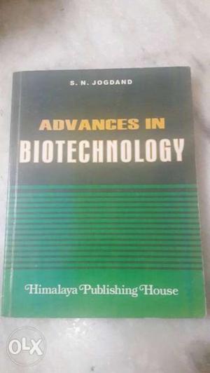 Advances In Biotechnology Book