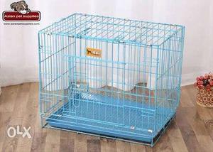 All size Foldable Dog cage available with potty