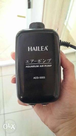Aquarium air pump for sale used only 1 month