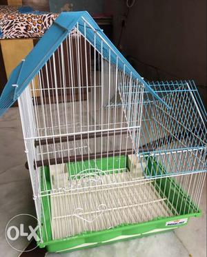 Bird Cage. Hardly Used. Can carry upto 10 Birds.