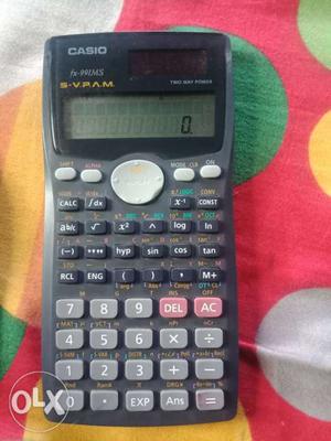 Casio brand scientific calculator... not a single