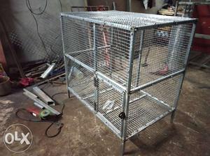 Cat / Bird cage for sale.. size height 2.5 ft, length 2 ft,