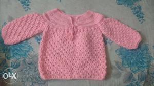 Crochet handmade baby sweater for 2yrs old
