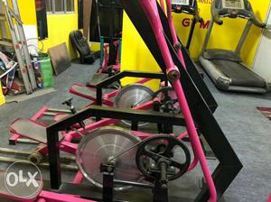 Heavy duty 3 cross trainers and 2 elliptical
