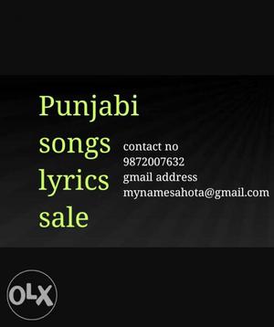 Hy I'm Deepak Sahota, I am a Punjabi songs