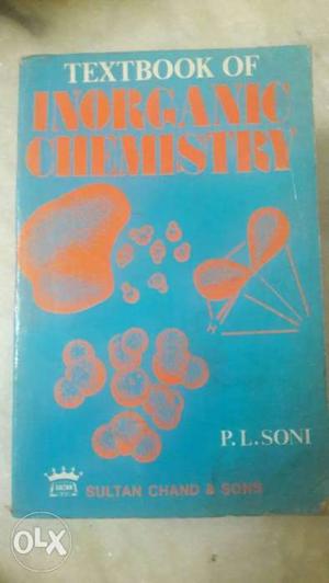 Inorganic Chemistry By P.L.Soni Book