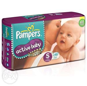 Pampers Active Baby: Size-S 46 pcs