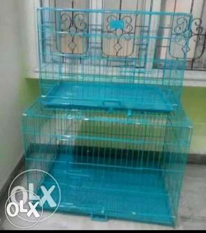 Pet folding crate cages available in all sizes
