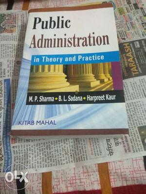 Public Administration in theory and practice