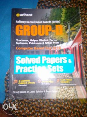 RRB groupD latest pattern book arihant