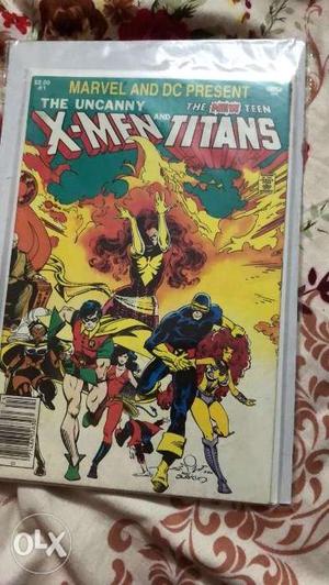 Vintage dc and marvel comic in good condition