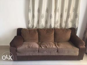 3 seater sofa for sale. 2 years old. original