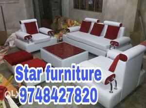 3+1+1 seater sofa set at factory outlet price