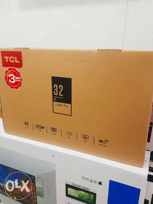 3Years Warranty TCL 32inch Hd Led Tv Sealed Pack EMI
