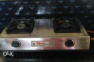Akai 2 burner gas stove in good condition