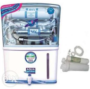 Aqua grand with full warranty free extra bowel ro