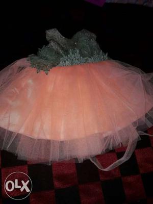 Beautiful Party frock for girl aged 6 to 1 year.Brand New