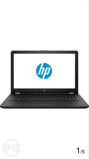 Black And Gray HP Laptop in Warranty