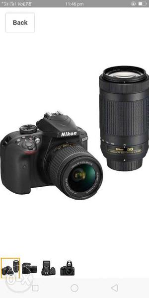 Black Canon EOS DSLR Camera