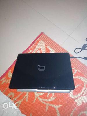 Black Compaq Laptop Computer