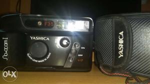 Black Yashica Instant Camera