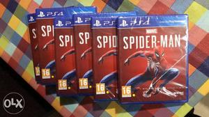 Brand new latest spiderman ps4 game in stock