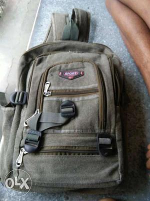 Brown Sport Backpack