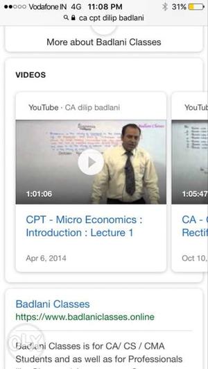 Ca-cpt Accounts And Economics Video