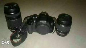 Canon D duel lence with bag.charger &4GB