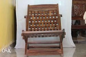 Easy chair hand crafted in Teak wood
